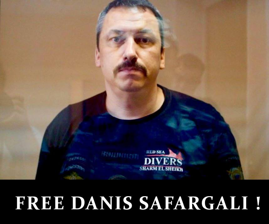 Danis Safarghali is on hunger strike again