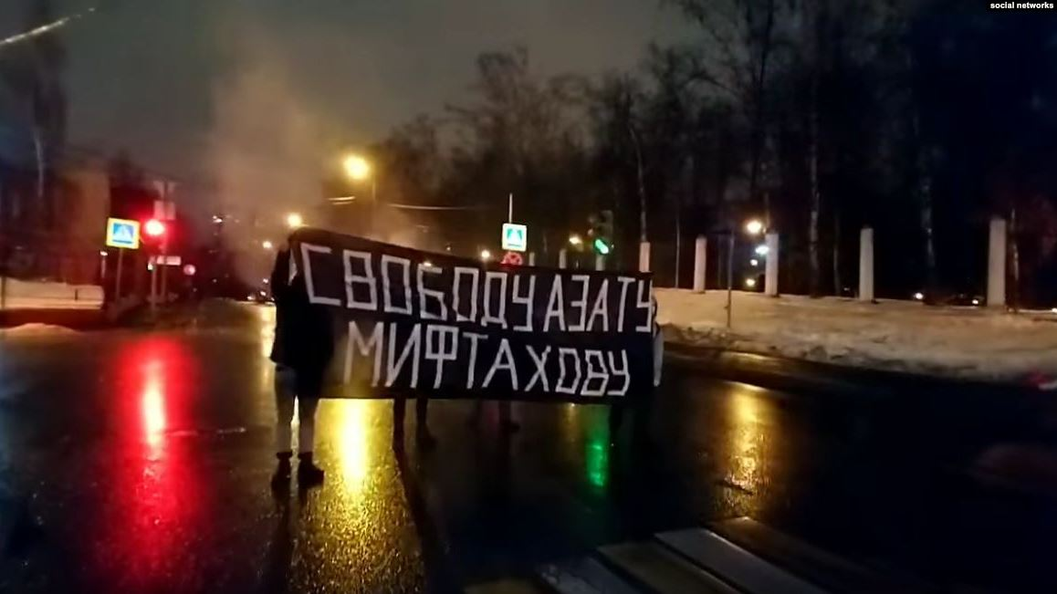 Tatar civic activists demand to stop terror against Azat Miftakhov