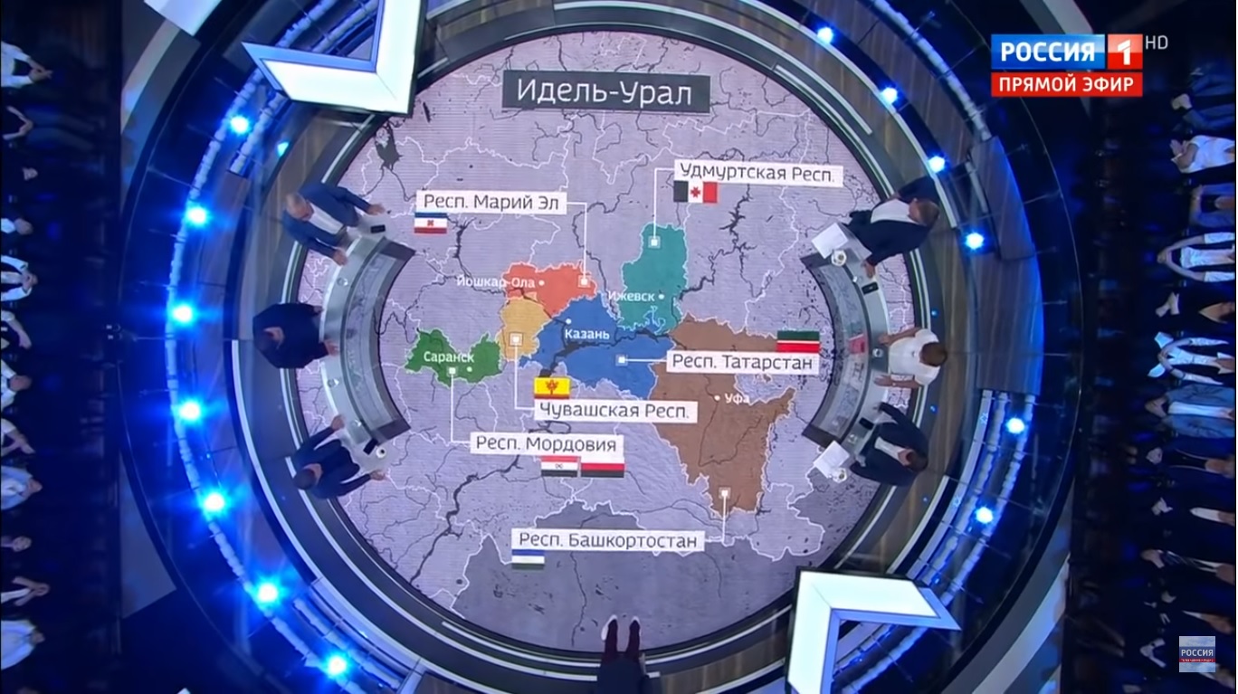 “He’ll crawl on his knees!”: Moscow propagandists got hysterical because of Idel-Ural map