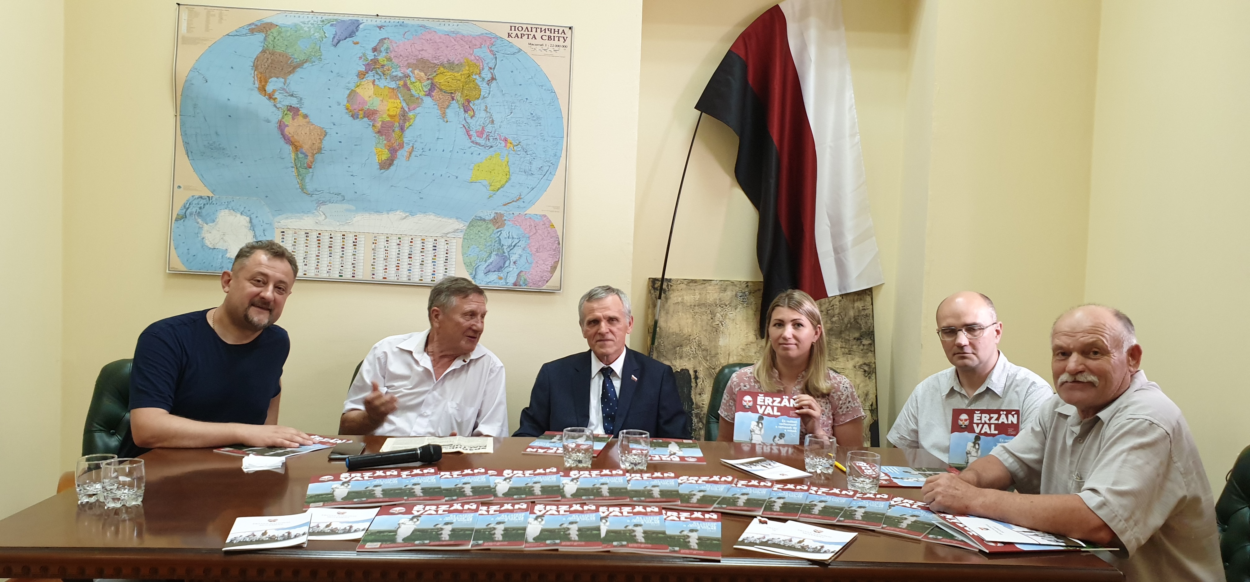 First Erzya social and political magazine was presented in Ukraine