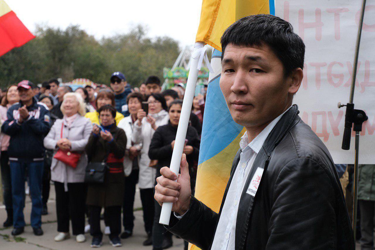 In Kalmykia people demand withdrawal of troops from Ukraine