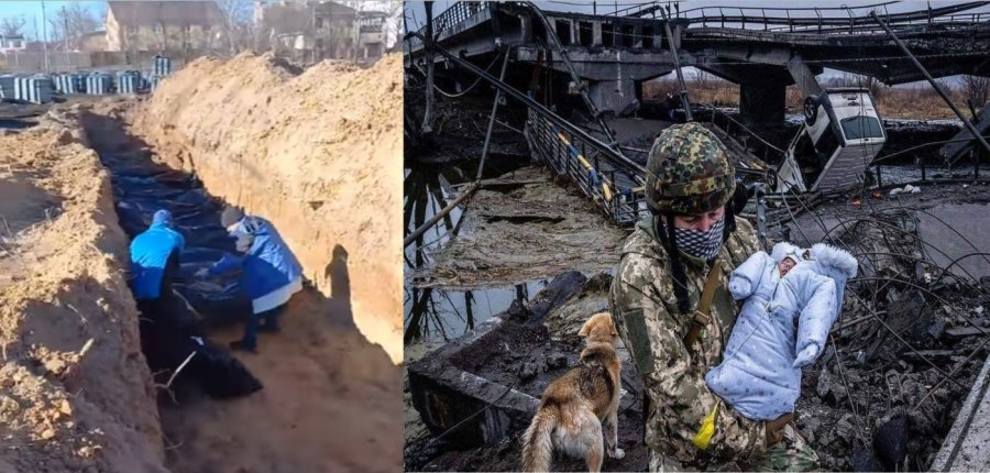 «Бучанская резня»: мировые СМИ вышли с заголовками о пытках и убийствах мирных жителей, совершенных русскими солдатами